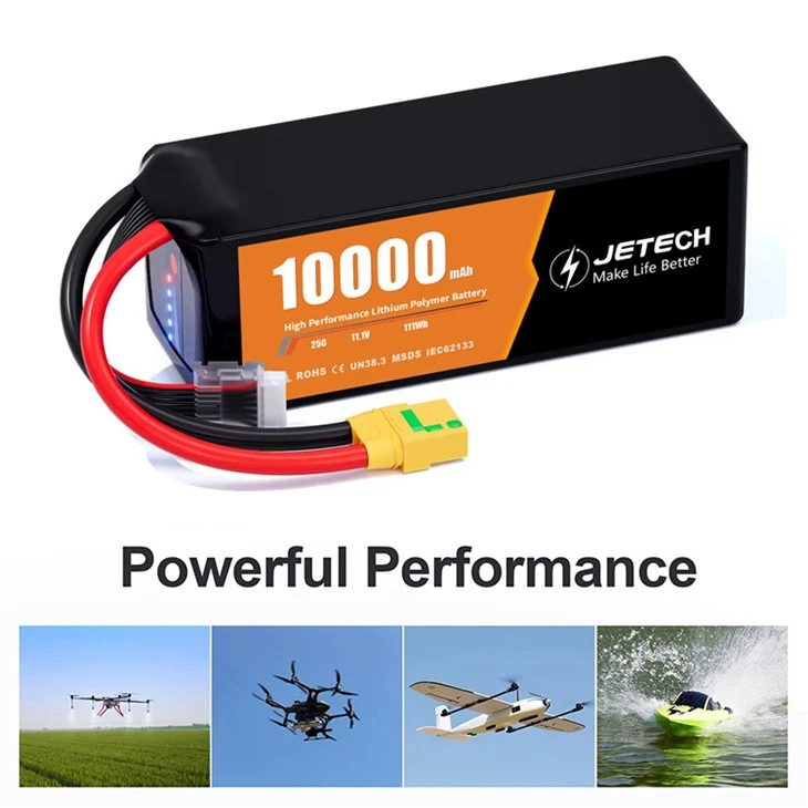 11.1V 10000mAh Lipo Battery (4)
